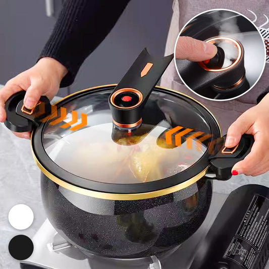 🔥LAST DAY SALE 50% OFF!!🔥The All-in-One Non-stick Enamel Micro-pressure Cooker - Safely • Quickly • Effortlessly 🇬🇧 Loved by 25,000+ UK households‼️