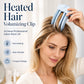 🎉48K+ Sold 💇 Wireless Heated Volumizing Root Lift Clip, Portable Travel Hair Styling Tool for Flat Fine Hair