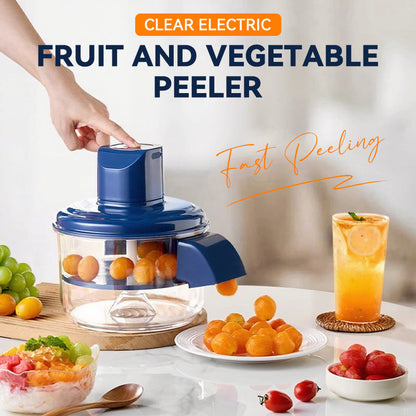 🔥LAST DAY 60% OFF🍇Transparent Electric Fruit and Vegetable Peeler🧄