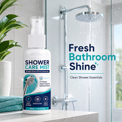 ⏰Last Day Buy 1 Get 1 Free⚡🚿 Fast-Acting Limescale Remover Spray for Showerheads and Faucets