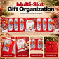 🎄 Christmas Sale – 50%! 💖BUY 1 GET 1 FREE✨ Festive Cash Gift Card Holder – Multi-Slot Organization, Holiday Notes Space & Ribbon Envelope – Turn Cash into a Thoughtful Christmas Gift 💌