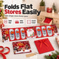 🎄 Christmas Sale – 50%! 💖BUY 1 GET 1 FREE✨ Festive Cash Gift Card Holder – Multi-Slot Organization, Holiday Notes Space & Ribbon Envelope – Turn Cash into a Thoughtful Christmas Gift 💌