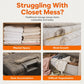 🧺 LIMITED-TIME 50% OFF! ✨Space-Saving Vacuum Storage Bags👕– Pump-Free, Durable 🧳