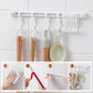 ⏳🔥LIMITED-TIME 50% OFF! ⏰🪝 No-Drill Sliding Track Hooks – Space-Saving Storage🛍️