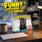 ⏳🔥LIMITED-TIME 50% OFF! 🐱 Funny Cat Calendar – 12 Months of Sassy Cat Humor