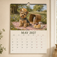 📅🐶Surprise Price: Only £8.99!!!⭐2027 Yorkshire Terrier Wall Calendar