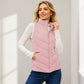 🥳2026 HOT SALE🥳💞50K+ SOLD!｜Women's Quilted Stand Collar Puffer Vest💗 Cozy Without Bulk