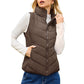 🥳2026 HOT SALE🥳💞50K+ SOLD!｜Women's Quilted Stand Collar Puffer Vest💗 Cozy Without Bulk
