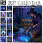 🔮LIMITED-TIME 50% OFF! 🌙 Mystical Witches Calendar 2027 | 12-Month Mystical Witch Calendar, Enchanted Forest Hanging Wall Planner for Wicca, Witchcraft & Magic Lovers