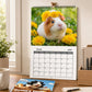 🏆Last Day Special Price!!🗓️Buy 2 Get 1 Free✨🔥2027 Funny Adorable Guinea Pig Wall Calendar