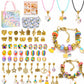🥳 HOT SALE – 50% OFF! 💎 Kids DIY Charm Bracelet Making Kit for Girls ✨