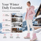 Women's Waterproof Plush-Lined Mid-Calf Snow Boots