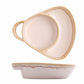 🔥 Christmas HOT SALE🤩🍽️ Retro Ceramic Divided Baking Dish with Single Handle ✨🏡💖
