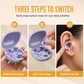 🔥New Arrival-50% OFF🎧B115 3-in-1 Bluetooth Earphones ✨ Ear Clip · In-Ear · Sleep Modes | 🔇 Noise Cancelling | 🔋 Ultra Long Battery | 6 Pairs of Ear Tips Included