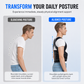 ⏳🔥LIMITED-TIME 50% OFF! ⏰🧍Posture Corrector with 4 Support Bars & 3D Lumbar Pad🍃 – Breathable, Adjustable Support for Desk Days & Daily Wear ✨