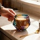 🔥LAST DAY SALE 50% OFF🔥 Rainbow Glass D20 Dice Mug with Handle