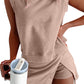 ✨Summer New Arrivals – Limited-Time 70% Off!🎀Women’s Tank Top & Slit Skort Set