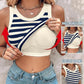 💖LAST DAY SPECIAL PRICE: ￡11.99!!💖Ribbed Stretchy Tank Top with Shelf Bra