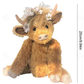 🎄Christmas New Gift Toy🐂🎁Cute Cartoon Highland Cow Cuddly Toy🔥Buy 2 Free Shipping