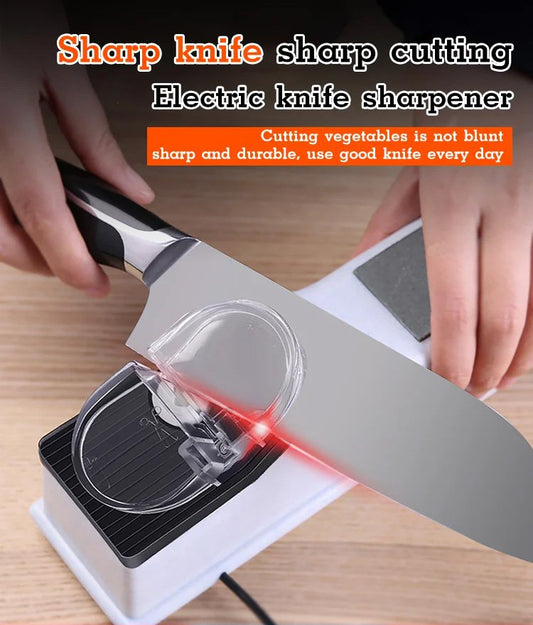 Household Portable Electric Double-sided Knife Sharpener