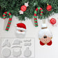 Felt Spheres Of Santa And Mrs.Claus Template Set - With Instructions