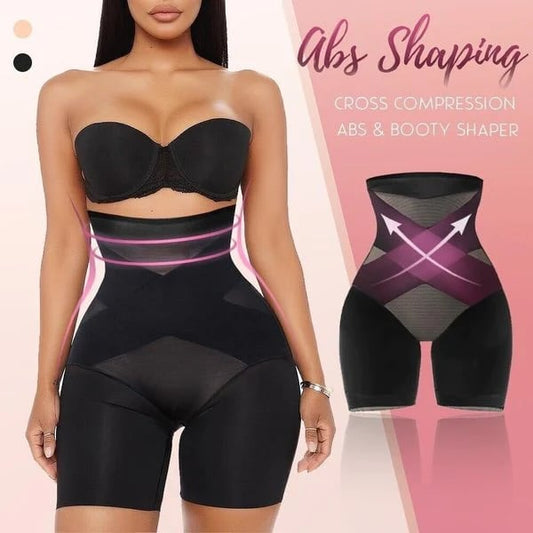 🔥Hot Sale 49% OFF🔥2023 New Cross Compression High Waisted Shaper