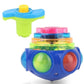 Gift For Kids🎁Music Flashing Spinners Toy With Launcher